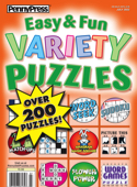 Take a break from more difficult puzzles. The fun and relaxing puzzles in this Penny Press magazine will provide hours of pleasure for your whole family. Perfect for a family-fun night! Full size, mix ...