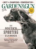 Garden & Gun is a dynamic Southern lifestyle magazine that captures the soul of the new South; the sporting culture, the food, the music, the art, the literature and the ideas. With lush photography a ...