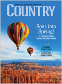 Country--� Celebrate the people, places and stories that make country life so special.  Discover America through first-hand reader visits with country folks, full-color photos, reviews of country inns ...