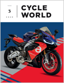 Cycle World magazine is the authority on the latest technical developments in motorcycles and related equipment. Every month, it delivers product reviews, racing coverage, field tests, personality pro ...