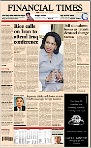 No other daily newspaper provides more international business news than today's Financial Times. Every issue of Financial Times brings you a fresh global perspective on U.S. politics and business, con ...