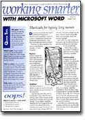 Click here to browse Working Smarter With Microsoft Word