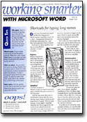 Click here to browse Working Smarter With Microsoft Word
