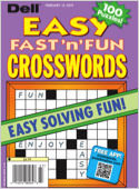 Dell Easy Fast 'n' Fun Crosswords Magazine Subscriptions