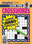 Whatever your solving mood, Good Time Crosswords is sure to please! Enjoy dozens of crosswords from easy to hard, including variety crosswords and Movies & Television puzzles. Digest size, 160 pages.