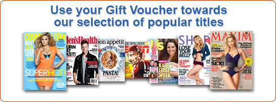 Use your Gift Voucher towards our selection of popular titles.